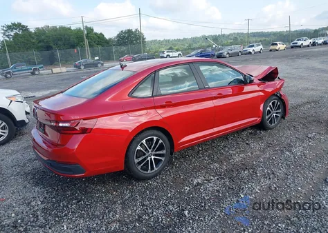 2025 Volkswagen Jetta 1.5T Sport из США, поврежденный, VIN 3VWBX7BU7SM004590